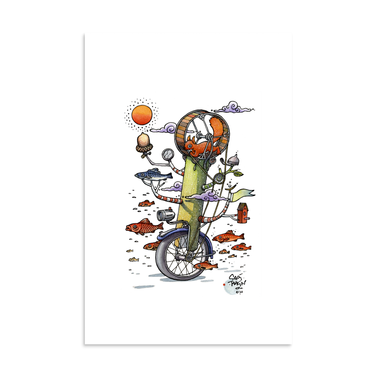 Riding My Bike in My Neighborhood -May 2026